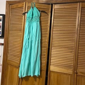 Turquoise dress